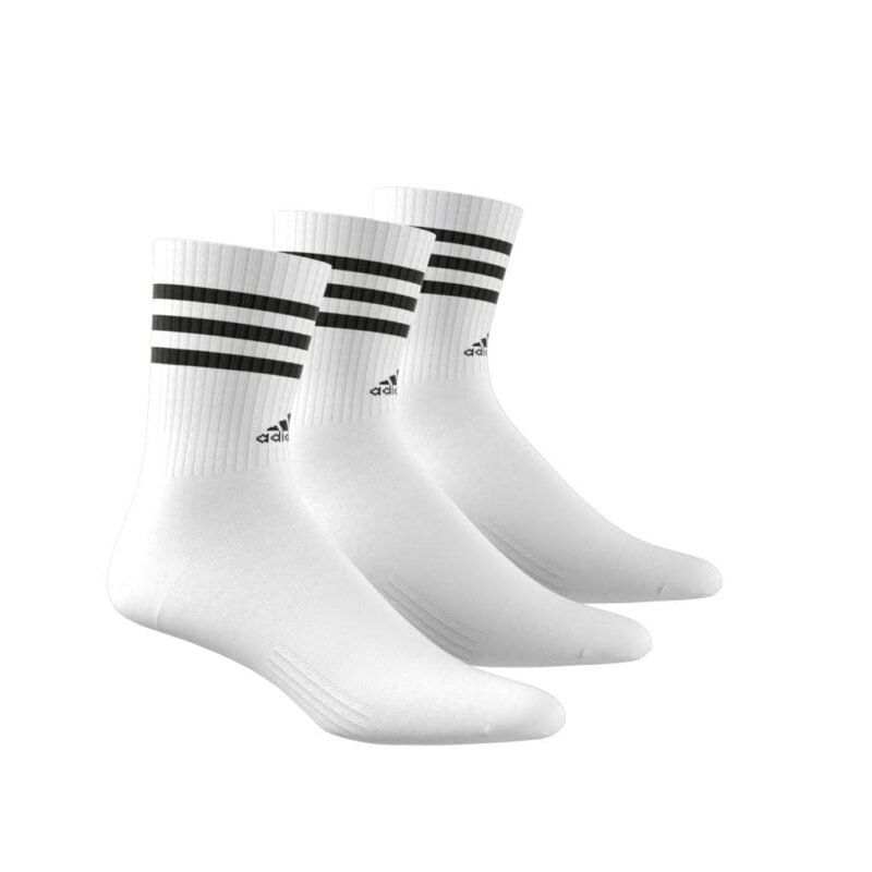 Adidas Kojinės Baltos Unisex 3s Csh Crew Socks 3-Pairs HT3458 - Image 3