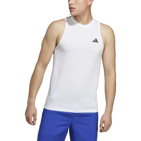 Adidas Marškinėliai Vyrams Balti Be Rankovių Essentials Feelready Training Sleeveless Tee IC6947
