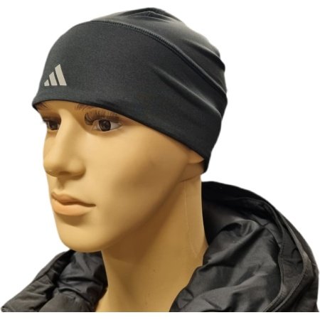Adidas CLIMACOOL Beanie Fitted JV5742 sportinė kepurė unisex juoda plona tampri su logotipu
