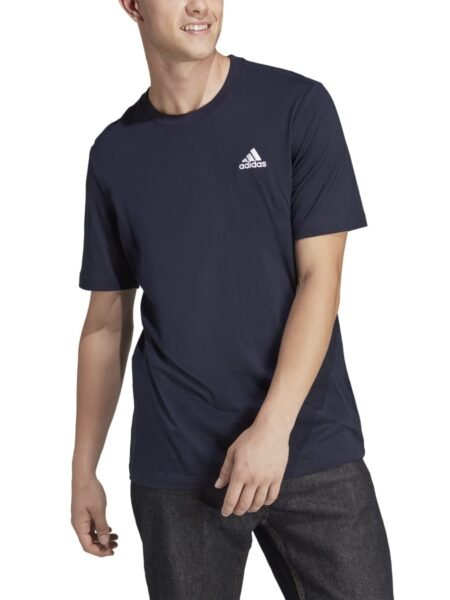 Adidas Marškinėliai Vyrams Medvilniniai Mėlyni Sportswear T-Shirts HY3404
