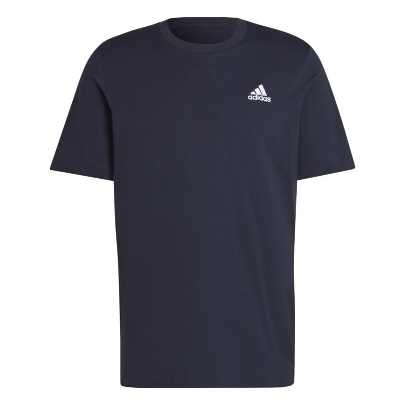 Adidas Marškinėliai Vyrams Medvilniniai Mėlyni T-Shirts HY3404 - Image 7