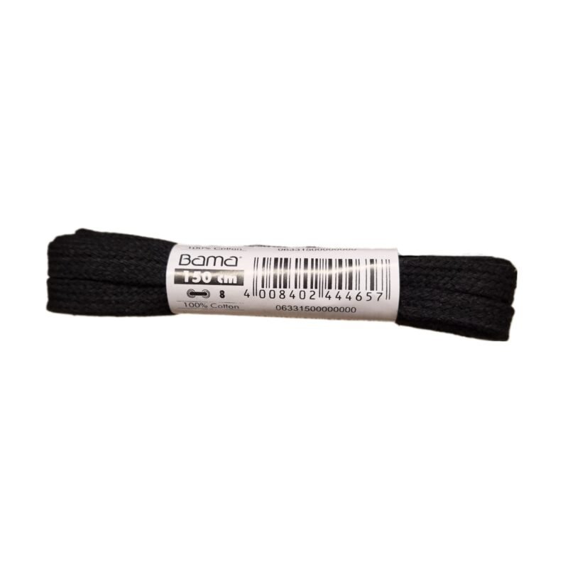 Batų Raišteliai Bama 150cm Juodi 444657