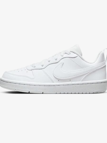 Nike vaikiški batai Court Borough Low Recraft GS DV5456-106 balti – patogūs ir stilingi laisvalaikiui