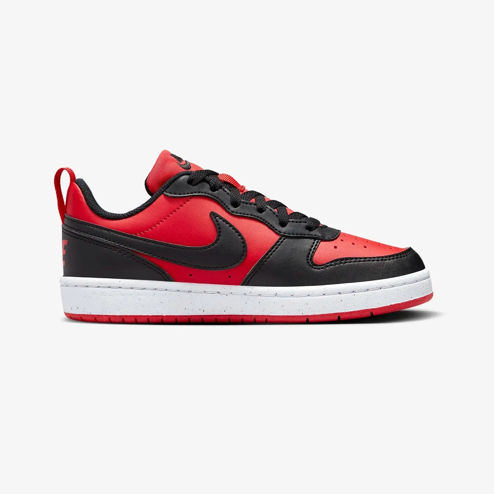 Nike Court Borough Low GS DV5456-600 – Raudoni Vaikiški Kedai - Image 2