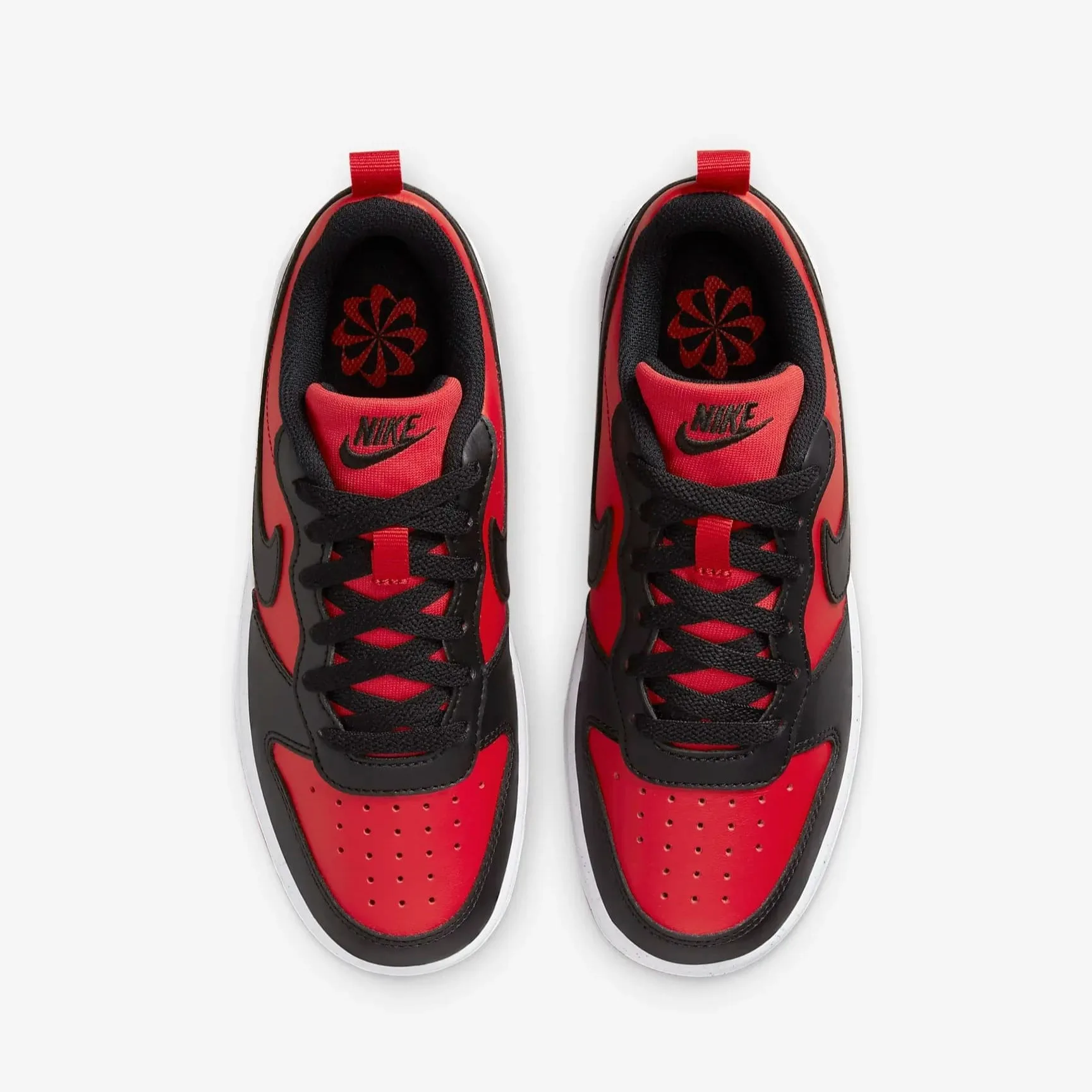 Nike Court Borough Low GS DV5456-600 – Raudoni Vaikiški Kedai - Image 7