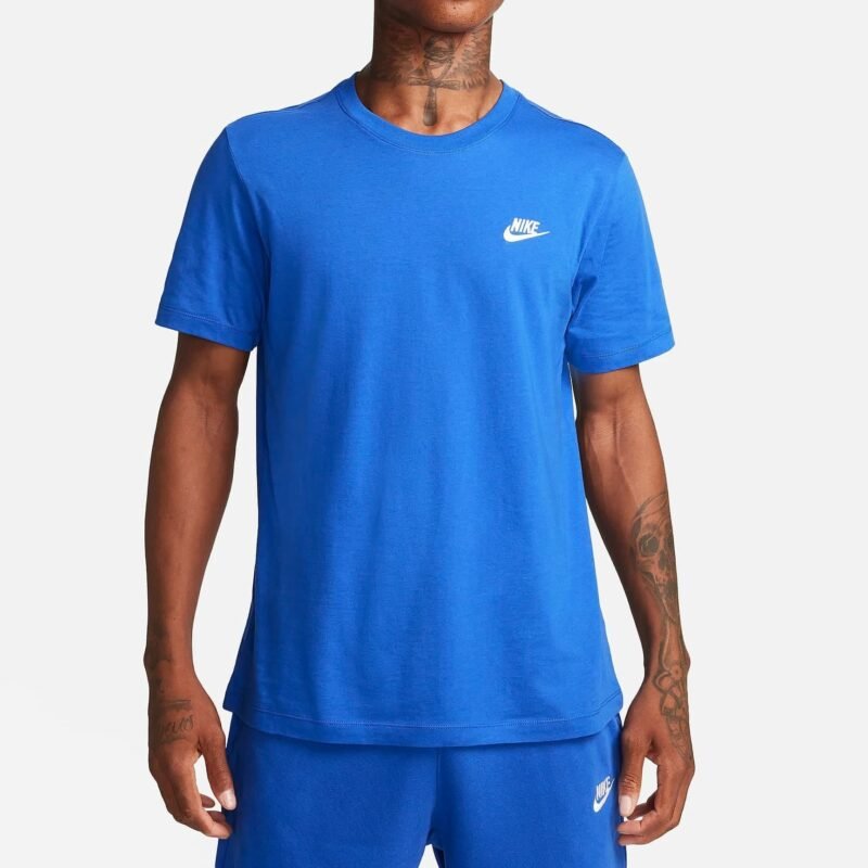 Nike Medvilniniai Marškinėliai Vyrams: NK Sportswear Club T-Shirts AR4997-480