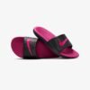 Nike Kawa Slide GS DD8519-001 – Vaikiškos ir Moteriškos Šlepetės Juoda su Rožine