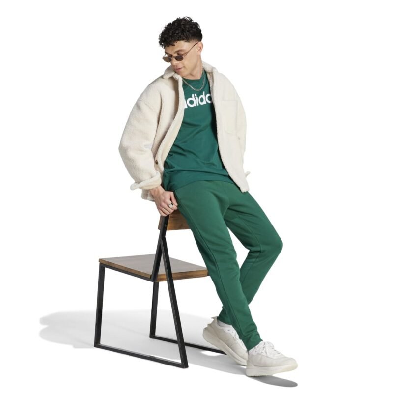 Adidas Kelnės Vyrams Žalios Regular Tapered FL Pants IJ8892 - Image 3