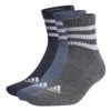Adidas Unisex ilgos kojinės Linear Crew Cushioned Socks 3 Pairs IP2637 – sportinės kojinės vyrams ir moterims