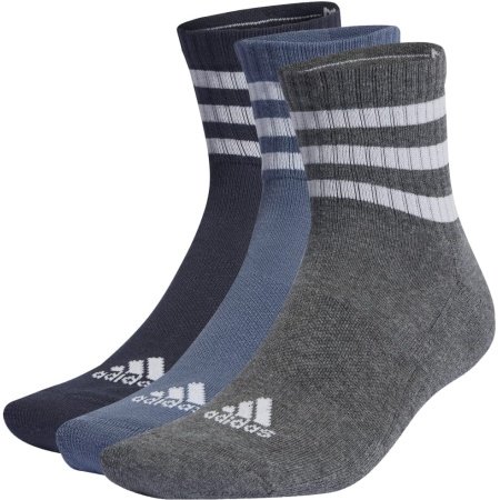 Adidas Unisex ilgos kojinės Linear Crew Cushioned Socks 3 Pairs IP2637 – sportinės kojinės vyrams ir moterims
