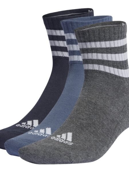 Adidas Unisex ilgos kojinės Linear Crew Cushioned Socks 3 Pairs IP2637 – sportinės kojinės vyrams ir moterims