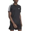 Adidas Vyriški Sportiniai Marškinėliai Trumpomis Rankovėmis Juodi AEROREADY Train Essentials 3-Stripes T-Shirt IB8150