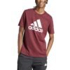 Adidas Marškinėliai Vyrams Medvilniniai Bordiniai M Big Logo T-Shirts IS1301