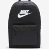 Nike NK Heritage Backpack DC4244-010 – juoda unisex kuprinė sportui ir laisvalaikiui, 25 litrų