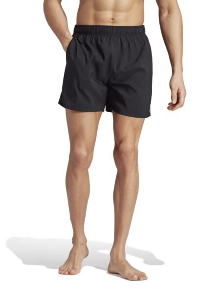 Adidas Maudymosi Šortai Vyriški Juodi Plaukimo Solid CLX Short-Length Swim Shorts IA5390