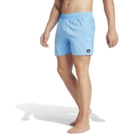 Adidas Maudymosi Šortai Vyriški, Plaukimo, Mėlyni, Melsvi, Solid CLX Classic-Length Swim Shorts IR6216