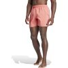 Adidas Maudymosi Šortai Vyriški Plaukimo Rožiniai Solid CLX Short-Length Swim Shorts IR6223