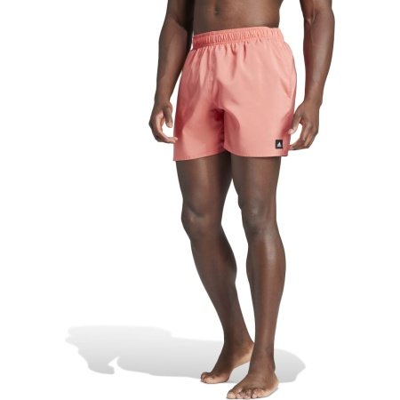 Adidas Maudymosi Šortai Vyriški Plaukimo Rožiniai Solid CLX Short-Length Swim Shorts IR6223