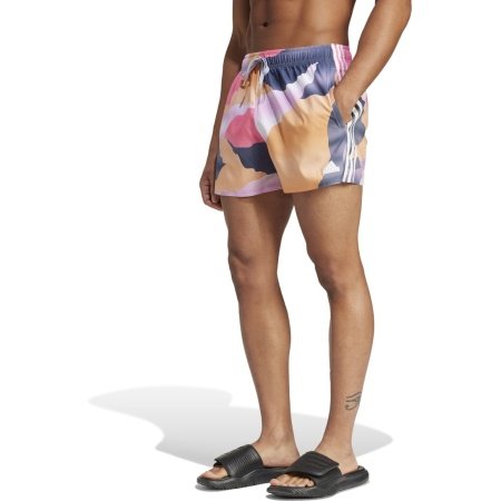 Adidas Šortai Maudymosi City Escape Camo 3-Stripes Cix Swim Shorts IT8606