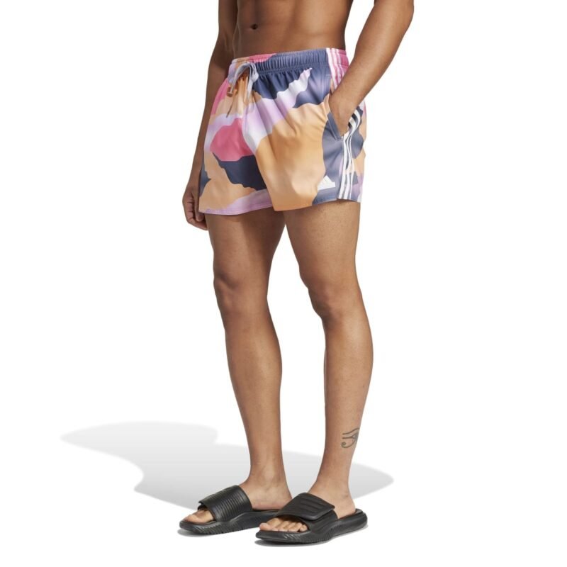 Adidas Šortai Maudymosi City Escape Camo 3-Stripes Cix Swim Shorts IT8606