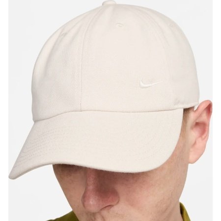 Nike Kepurė Su Snapeliu Unisex Vyrams Moterims Minkšta Smėlio Spalva Nike Club Unstructured Cap FZ5698-104