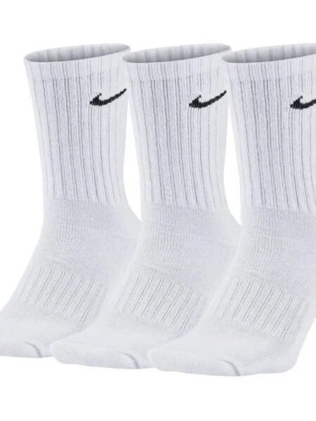 Nike Kojinės Baltos Plonos Everyday Lightweight Socks 3p SX7676-100