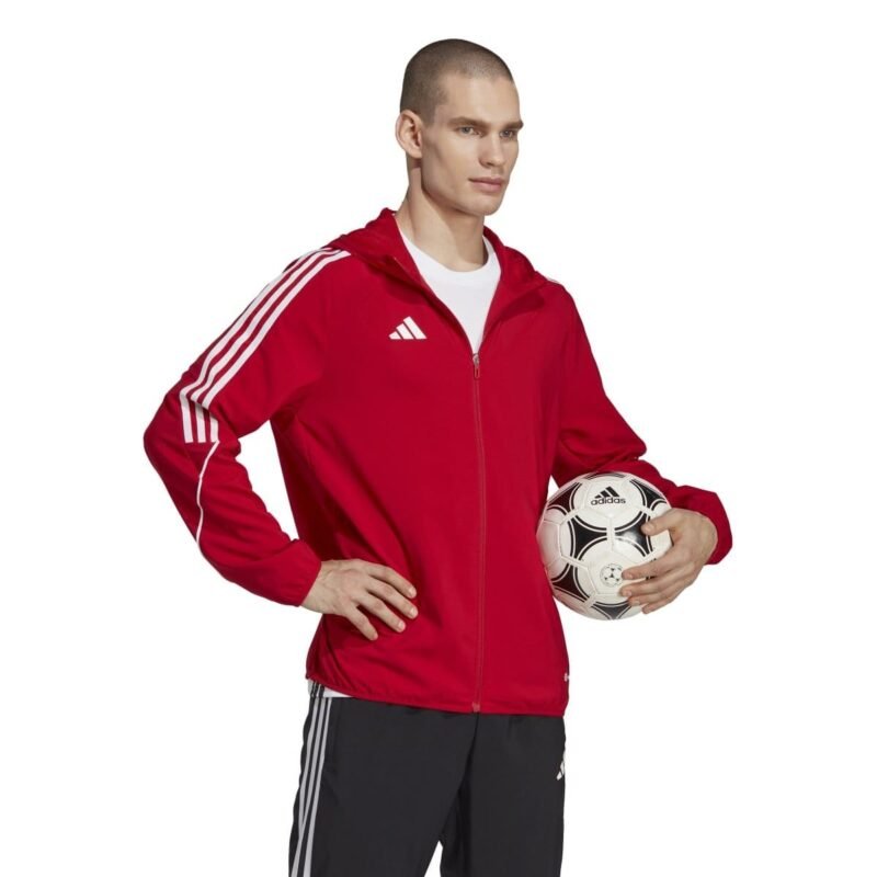 Adidas Džemperis Vyrams Raudona Tiro 23 League Jacket IA1618 - Image 3