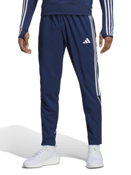 Adidas Kelnės Vyrams Mėlynos Plonos Sportinės 3-Juostelės Tiro 23 League Woven Pants IB5013