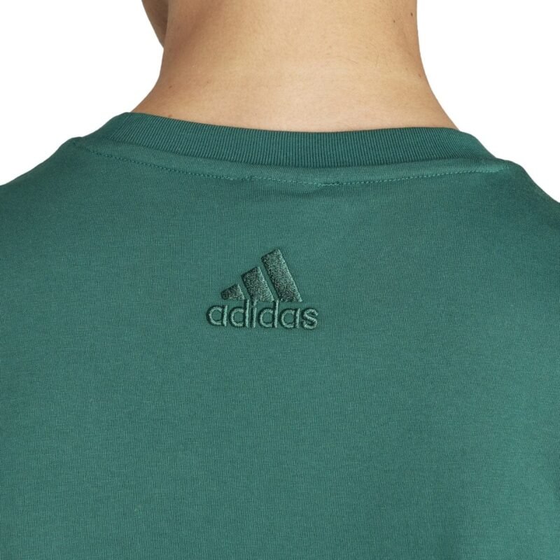 Adidas Marškinėliai Vyrams Medvilniniai Žali M T-Shirts IS1300 - Image 6