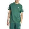 Adidas Vyriški Medvilniniai Marškinėliai 3-Juostelės Žalia Essentials Single Jersey 3-Stripes Tee IS1333