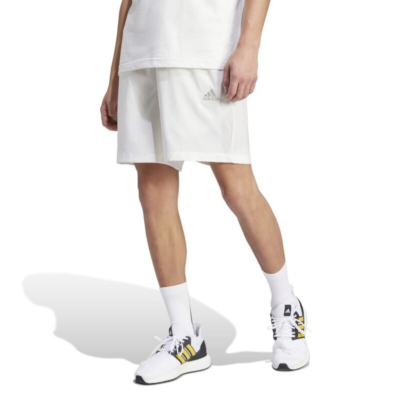 Adidas Šortai Vyrams Sportiniai Balti AeroReady Essentials Chelsea Small Logo Shorts IS1328