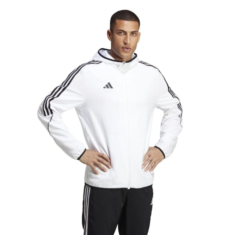 Adidas Džemperis Vyrams Baltas Tiro 23 League Jacket HZ9068 - Image 6