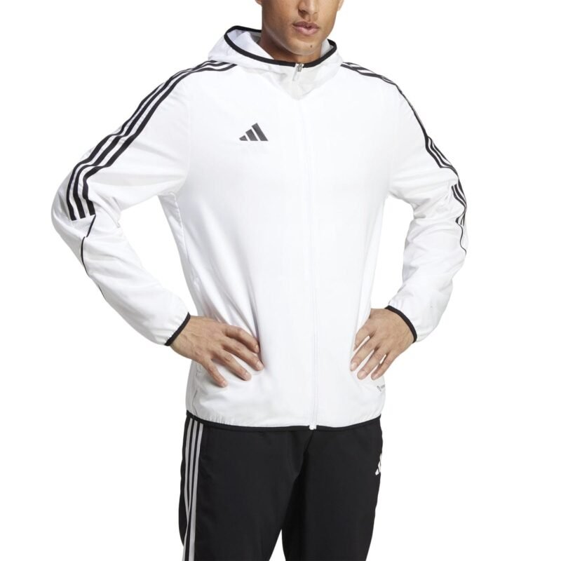 Adidas Džemperis Vyrams Baltas Sportinis Tiro 23 League Jacket HZ9068