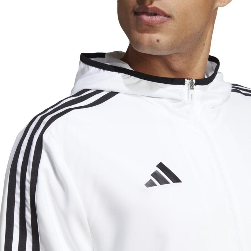 Adidas Džemperis Vyrams Baltas Tiro 23 League Jacket HZ9068 - Image 4
