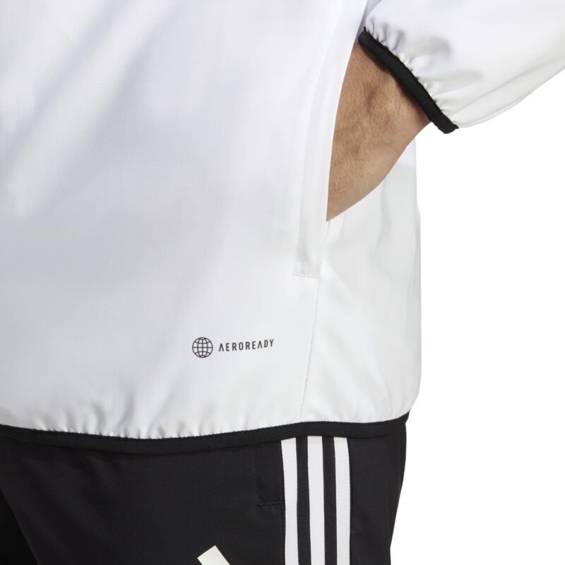 Adidas Džemperis Vyrams Baltas Tiro 23 League Jacket HZ9068 - Image 5
