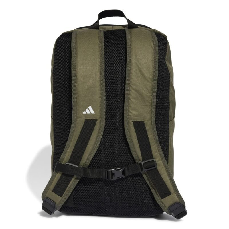 Adidas Kuprinės Žalia Essentials 3-Stripes Backpack IZ1909 - Image 2
