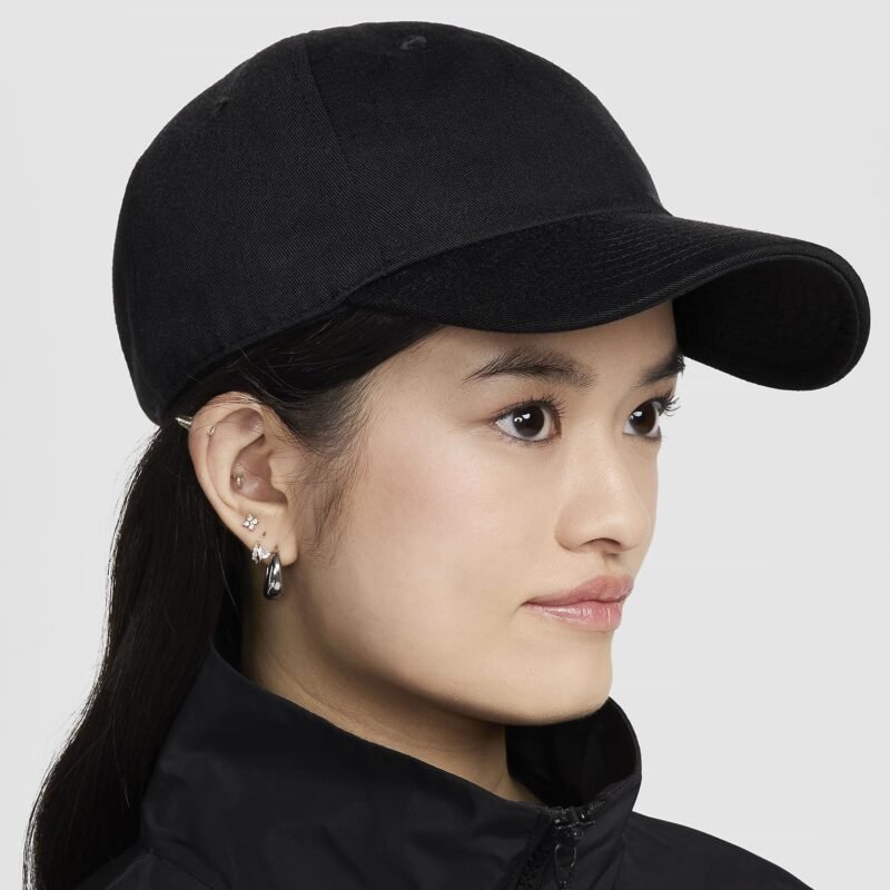 Nike Kepurės Su Snapeliu Unisex Minkšta Juoda FZ5698-010 - Image 3