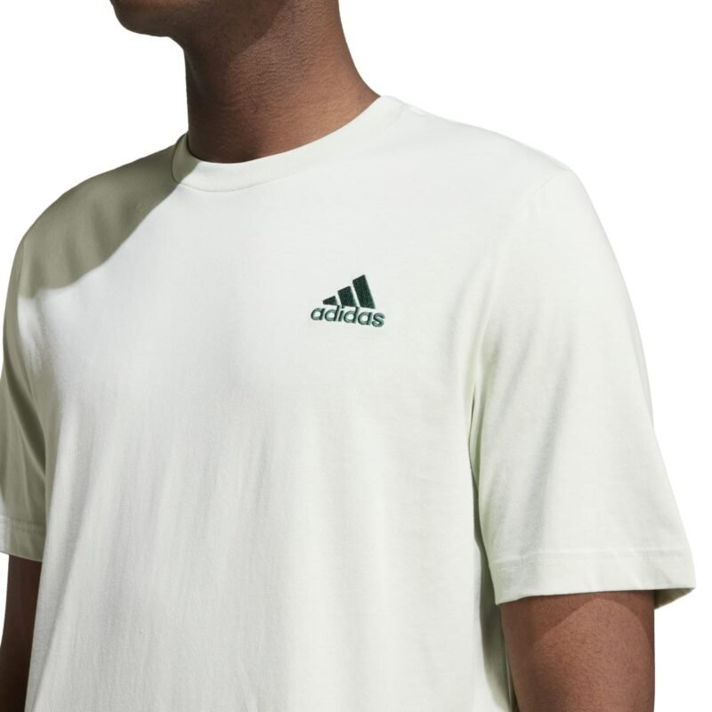 Adidas Marškinėliai Vyrams Medvilniniai Mėtinė T-Shirts IX0119 - Image 3