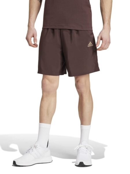 Adidas Šortai Vyrams Sportiniai Balti AeroReady Essentials Chelsea Small Logo Shorts IW7697 ruda