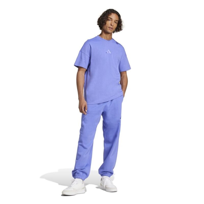 Adidas Kelnės Vyrams Violetinės Regular Tapered FL Pants IY4128 - Image 4