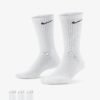 Nike kojinės baltos ilgos Unisex Cushioned Crew Socks SX7664-100