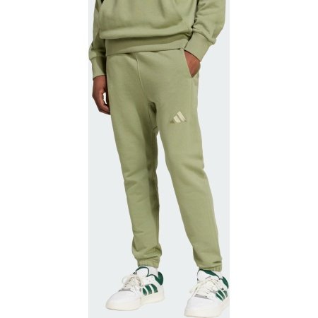 Adidas vyriškos kelnės žalios medvilninės ALL SZN French Terry Regular Tapered Pants iY6557