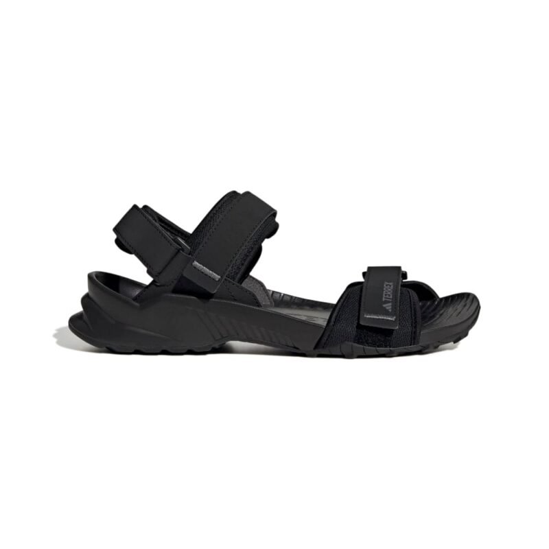 Adidas Terrex Hydroterra vyriškos juodos basutės JQ2231 – reguliuojamos, skirtos turizmui ir vandens veikloms