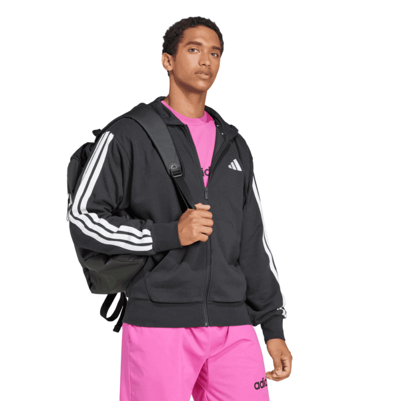 Adidas Džemperis Vyrams Su Gobtuvu Juodas FT Hoodie JD1877 - Image 3