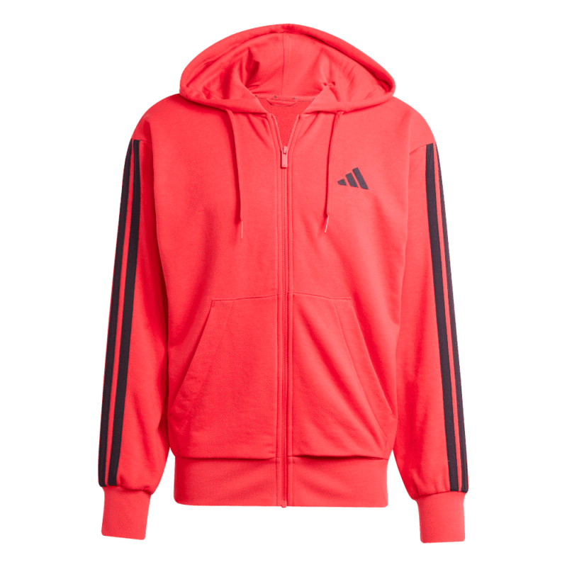 Adidas Džemperis Vyrams Su Gobtuvu Raudonas FT Hoodie JD1876 - Image 7