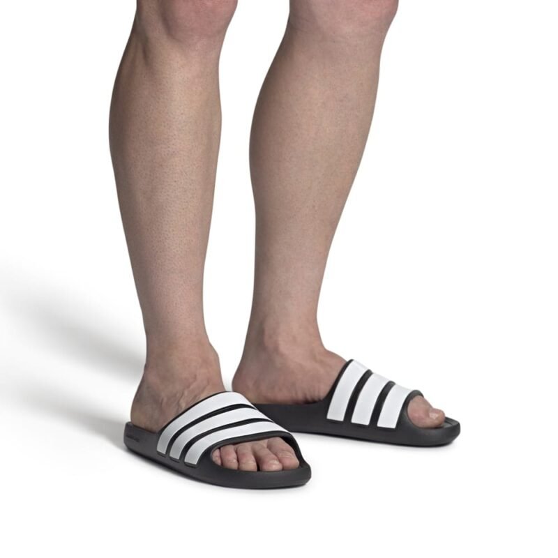 Adidas Šlepetės Unisex Juodos Adilette Flow Slide IF4134 - Image 9