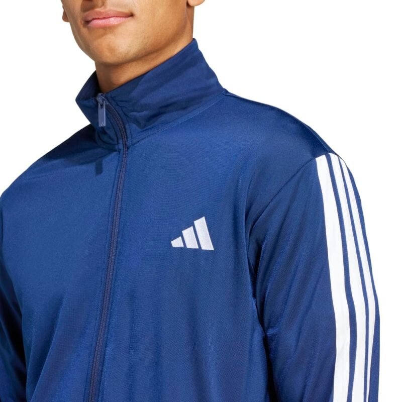 Adidas Sportinis Kostiumas Vyrams Mėlynas 3s Tracksuit JI8859 - Image 4