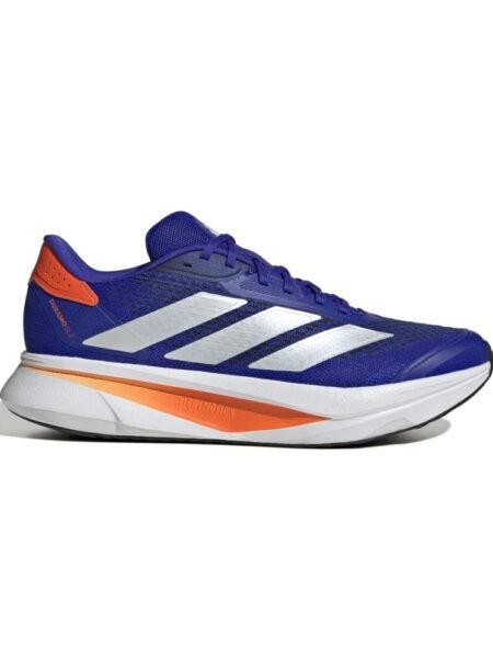 Adidas vyriški bėgimo batai Duramo SL 2 M IH8214 mėlynos spalvos su baltom juostelem. Su pažangia amortizacija bei kvėpuojančia medžiaga.
