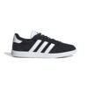 Moteriški juodi zomšiniai batai Adidas Breaknet Sleek su baltu padu, modelis IH5466.