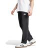 Juodos vyriškos sportinės kelnės treningai tiesios be gumų Adidas Stanford Open Hem JW0560.